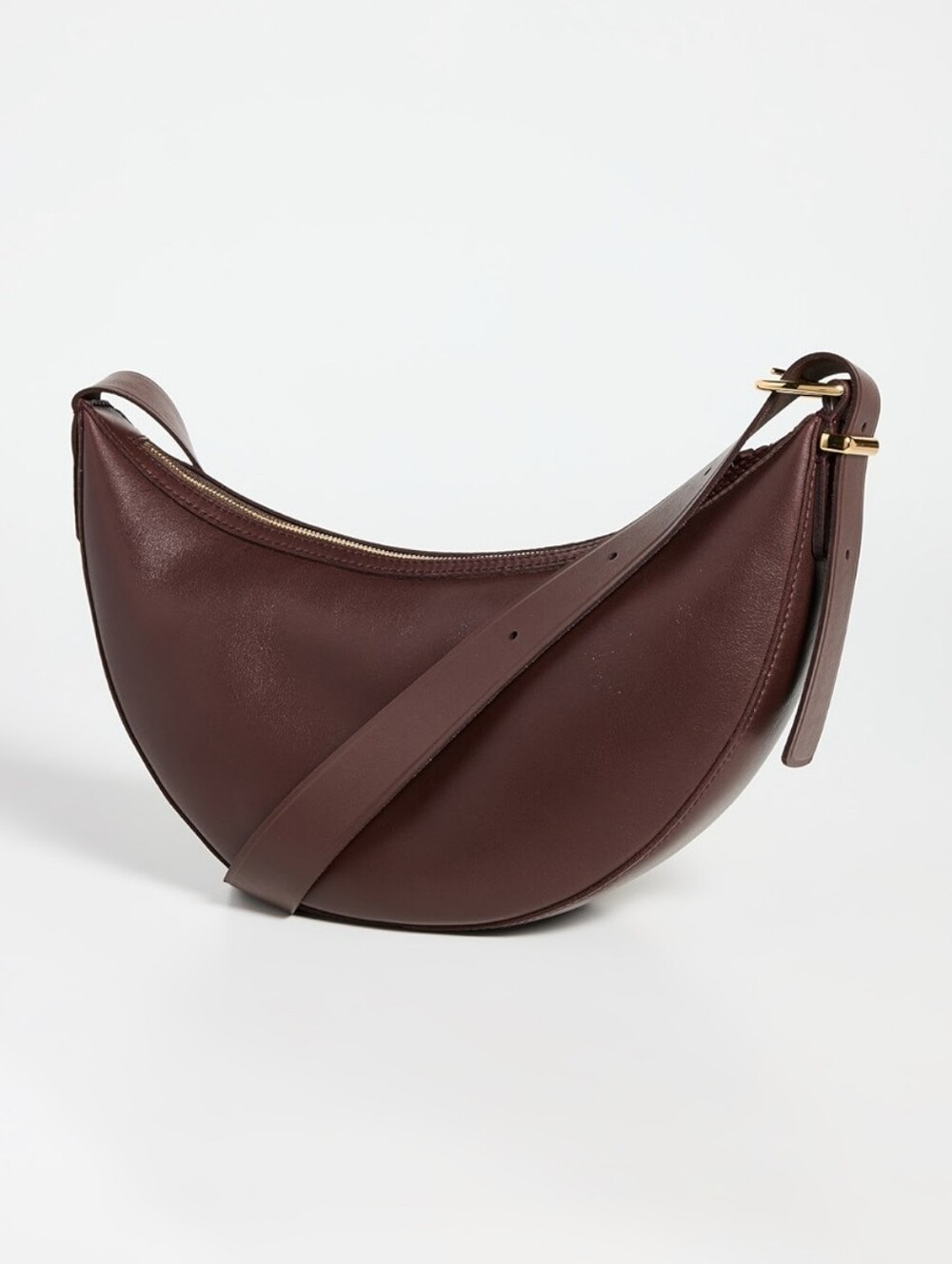 Madewell Brown Crescent Leather Shoulder Bag